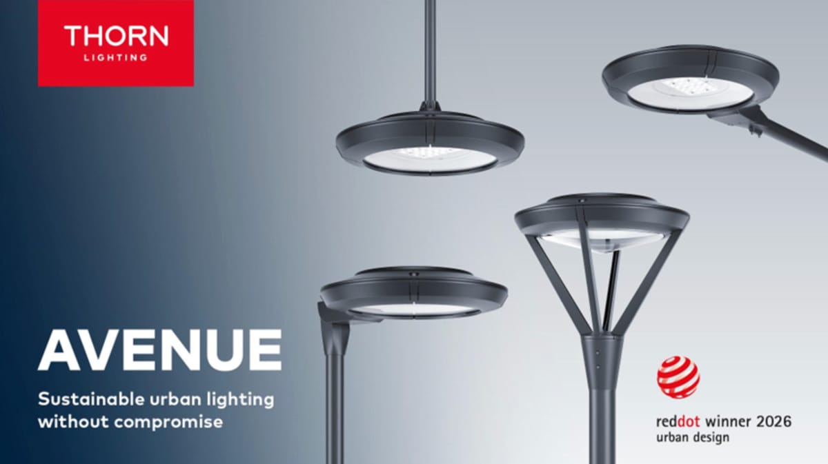 Prestižna nagrada Red Dot za Thorn Lighting i svetiljku Avenue - Zumtobel Group - 473