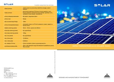 Solar brošura