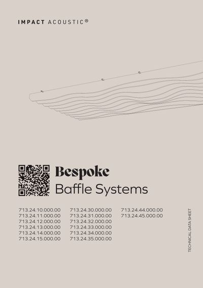 EDGE BESPOKE Viseći akustični baffle panel