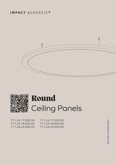 ROUND Viseći akustični panel