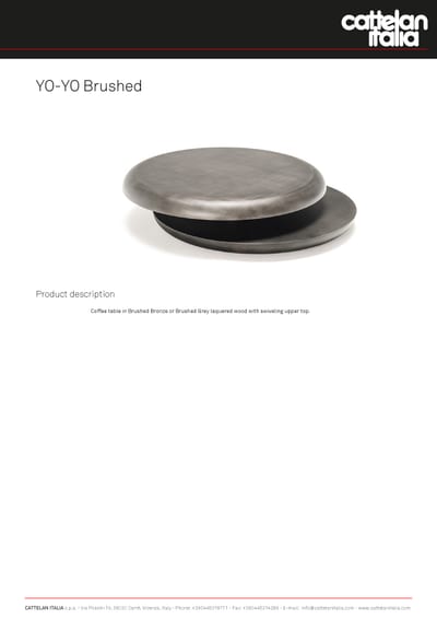 Yo-Yo brushed
