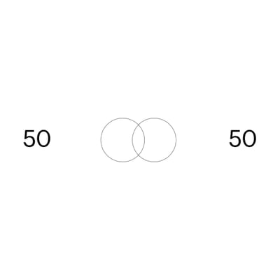 50 50