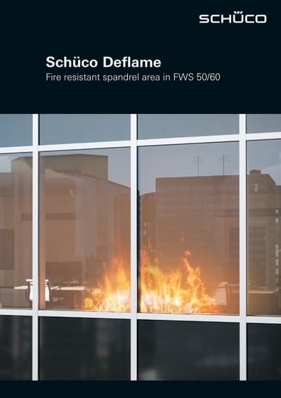 Schüco Deflame protivpožarni integrisani parapetni panel