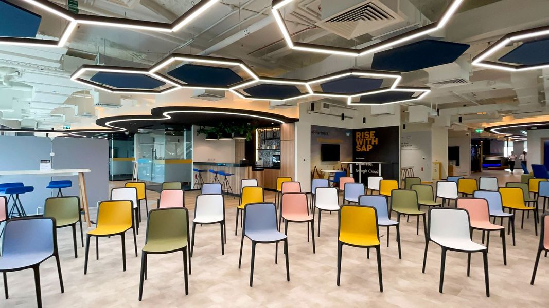 Hexagon LED visilica - Plafonska rasveta - 16085