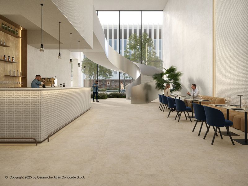 BOOST VISION Porcelanske 3D zidne obloge sa efektom betona - Keramika - 16182