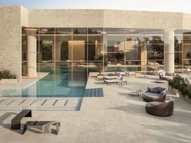 NYRA Porcelanske spoljne podne pločice sa efektom kamena - Keramika - 16146