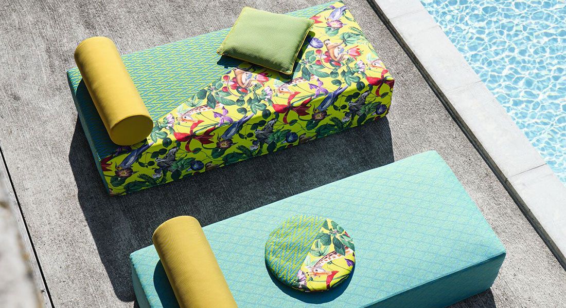 JAB™ Mebl Outdoor Sunny Day - Mebl štof - 16331