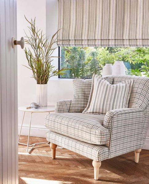 PT mebl štof sa geometrijskim šarama - Mebl štof - 17280