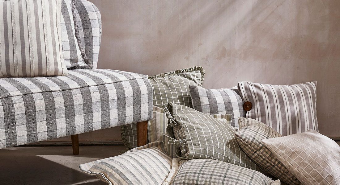 PT mebl štof sa geometrijskim šarama - Mebl štof - 17284