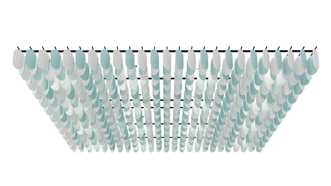 FLOCK LIGHT Akustični plafonski sistem po meri sa integrisanim osvetljenjem - Plafonska rasveta - 18217