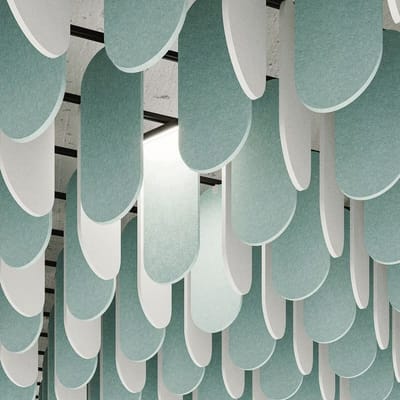 FLOCK LIGHT Akustični plafonski sistem po meri sa integrisanim osvetljenjem - Plafonska rasveta - 18216