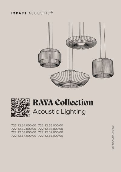 RAYA Akustična visilica