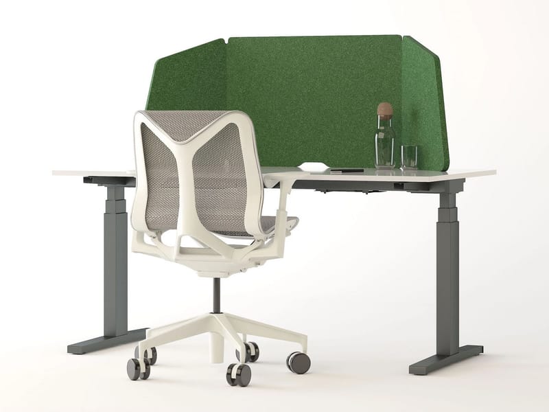 SHELTER Samostojeća akustična pregrada za radni sto - Akustični paneli - 18259