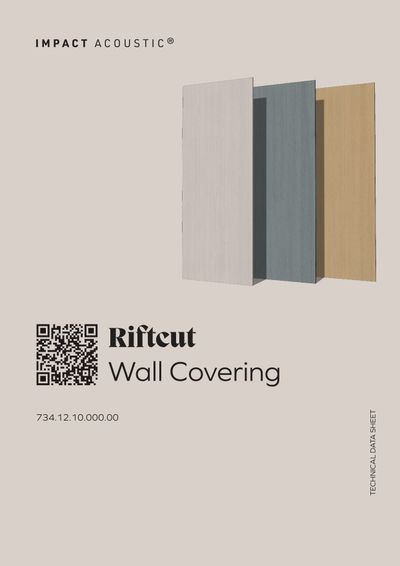 RIFTCUT Zidni akustični panel