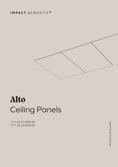 ALTO Plafonski akustični panel