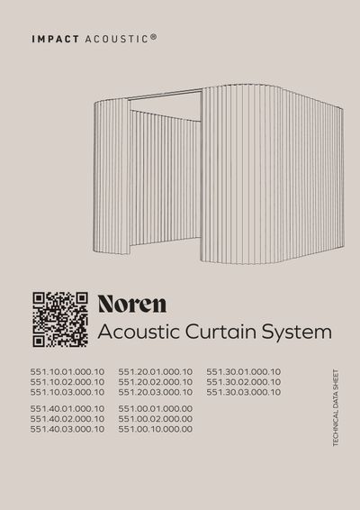 NOREN Akustična zavesa