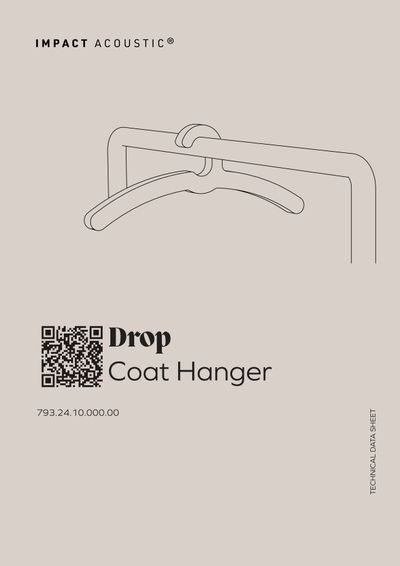 DROP Ofinger za odeću od reciklirane plastike