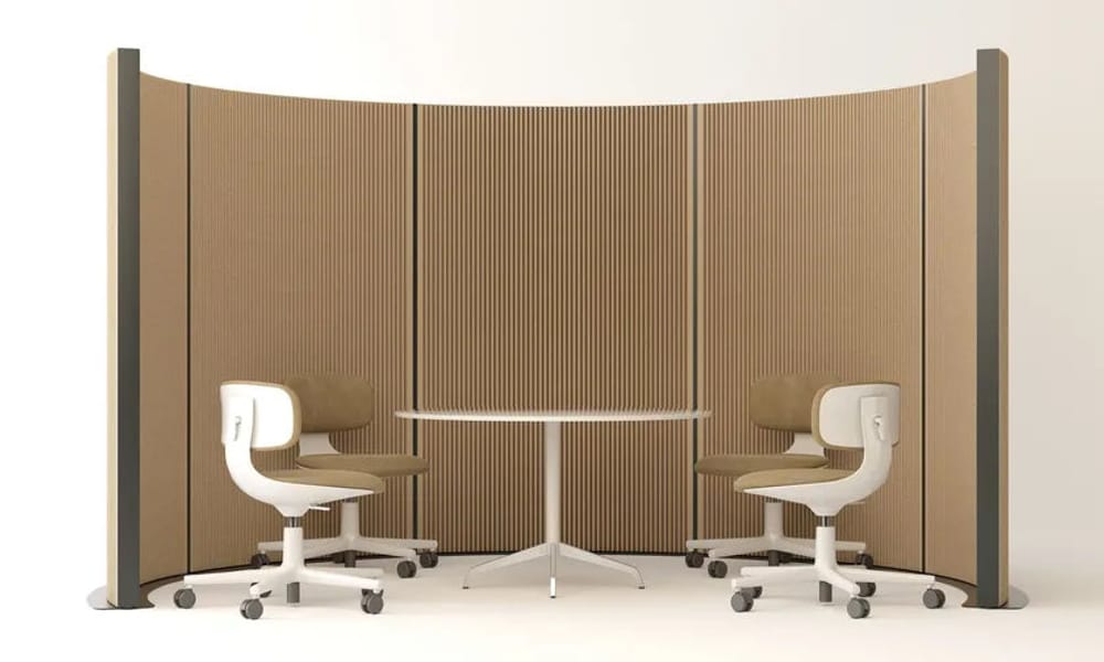 OMNIA Samostojeća akustična pregrada za kancelarije - Akustični paneli - 18342