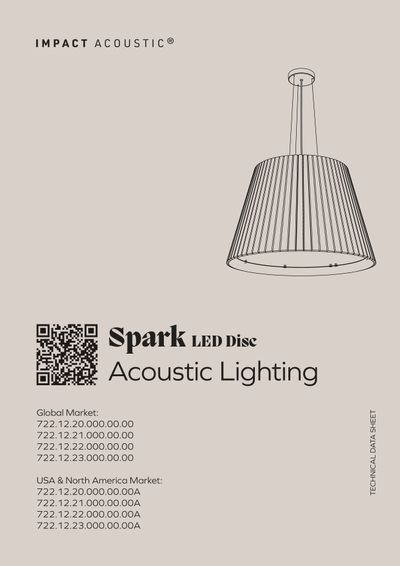 SPARK Akustična visilica