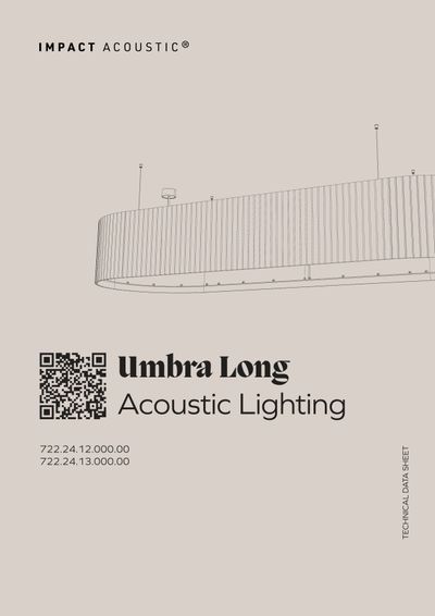 UMBRA LONG Akustična visilica