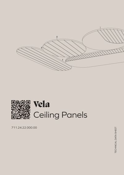 VELA Viseći akustični plafonski panel