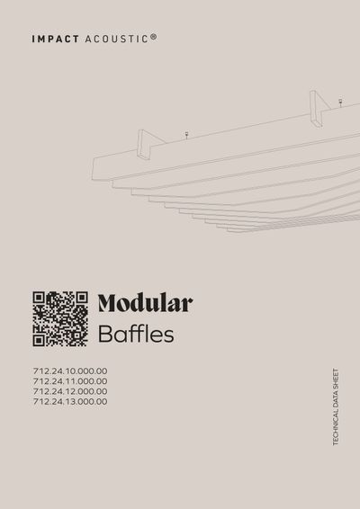 PEAK Viseći akustični baffle panel