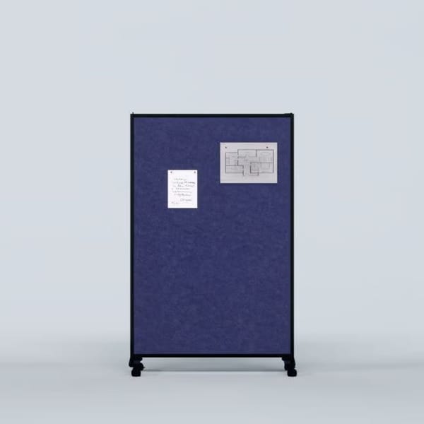 GRAFO Mobilna kancelarijska pregrada i bela tabla - Pokretne akustične pregrade - 18464