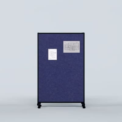 GRAFO Mobilna kancelarijska pregrada i bela tabla - Pokretne akustične pregrade - 18464