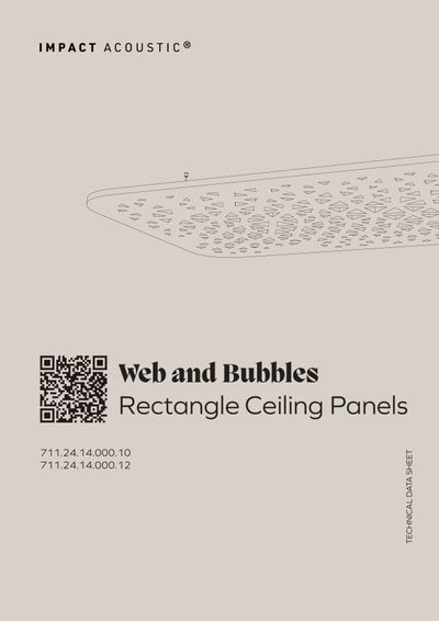 BUBBLES i WEB Viseći akustični paneli