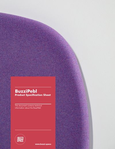 BuzziSpace BuzziPebl zvučna izolacija tehničke specifikacije