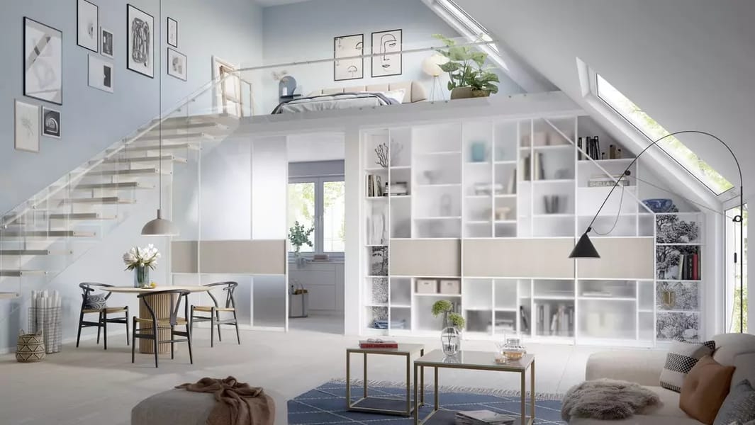 Ecoform garderoberi u kosim krovovima - Ormari - 19060