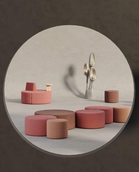 TRI.PLY modularni sistem - Taburei - 19238