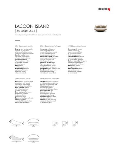 Lacoon island sofa