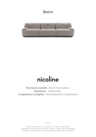 Boero sofa