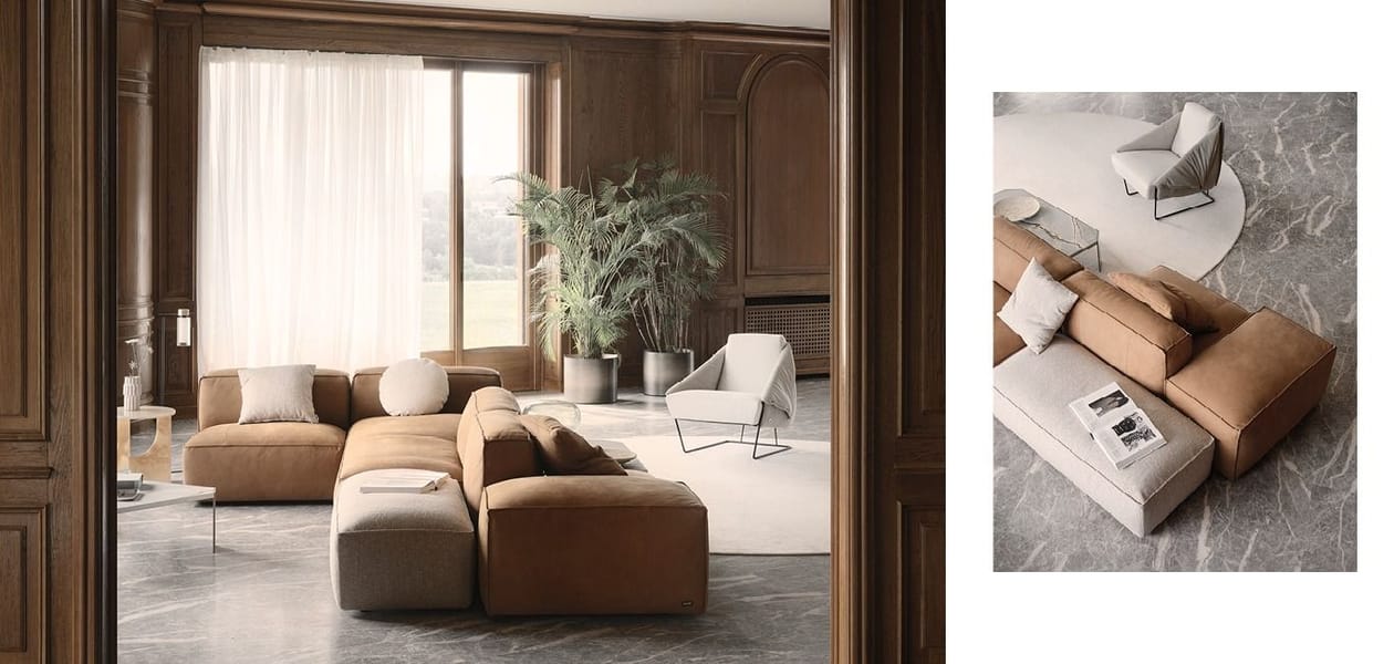 Cairoli sofa - Sofe i garniture - 19851