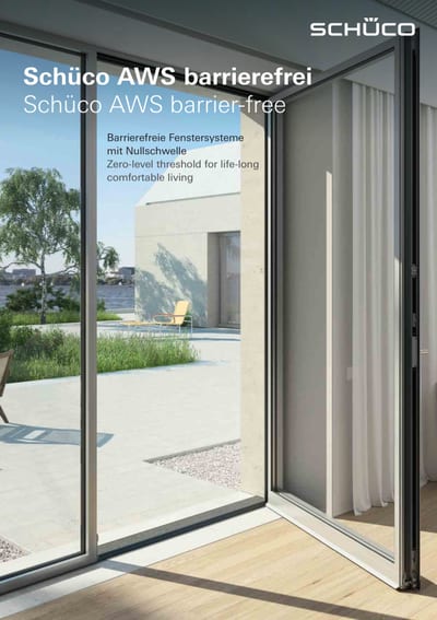 Schüco AWS Window System 70.HI barrier-free
