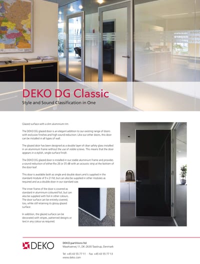 DEKO DG Classic