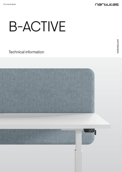 B-ACTIVE sit stand desks technical information en