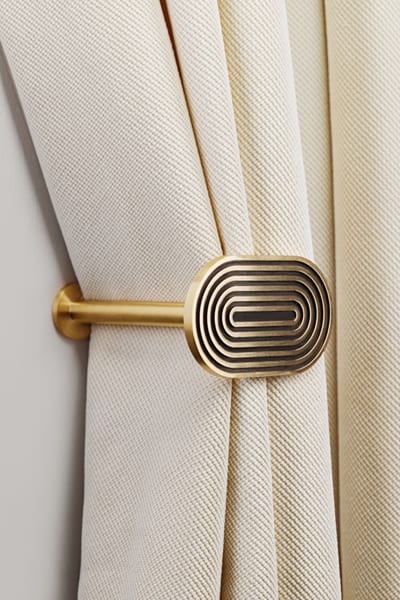 BOHO – šnala za držanje zavese - Zavese i zastori - Karolina Čileg Design