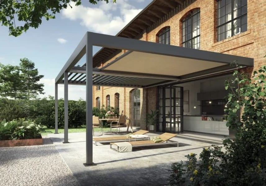 WAREMA Louvred pergola Lamaxa Lamaxa L50 - Zaštita od sunca - Alukoenigstahl