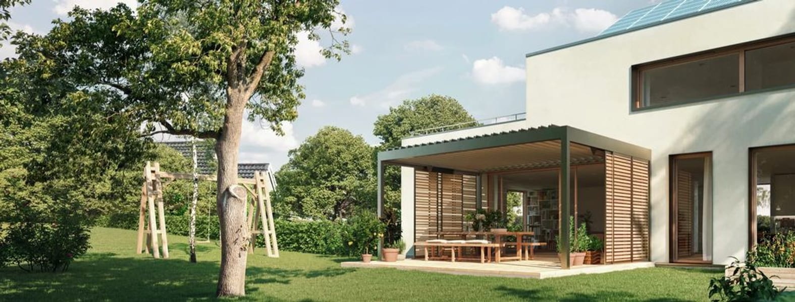 WAREMA Louvred pergola Lamaxa Lamaxa L50 - Zaštita od sunca - Alukoenigstahl