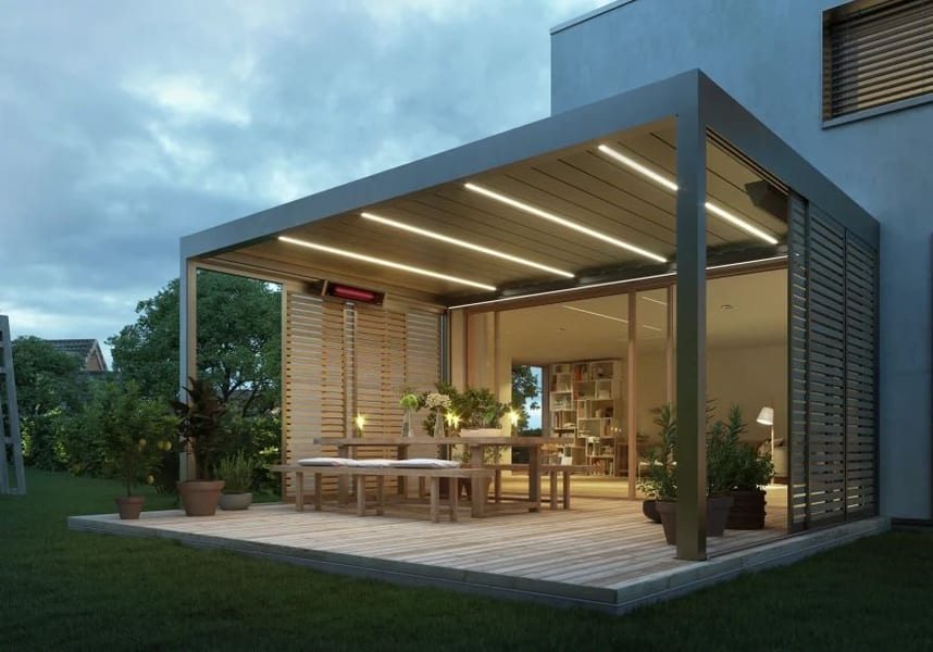 WAREMA Louvred pergola Lamaxa Lamaxa L50 - Zaštita od sunca - Alukoenigstahl