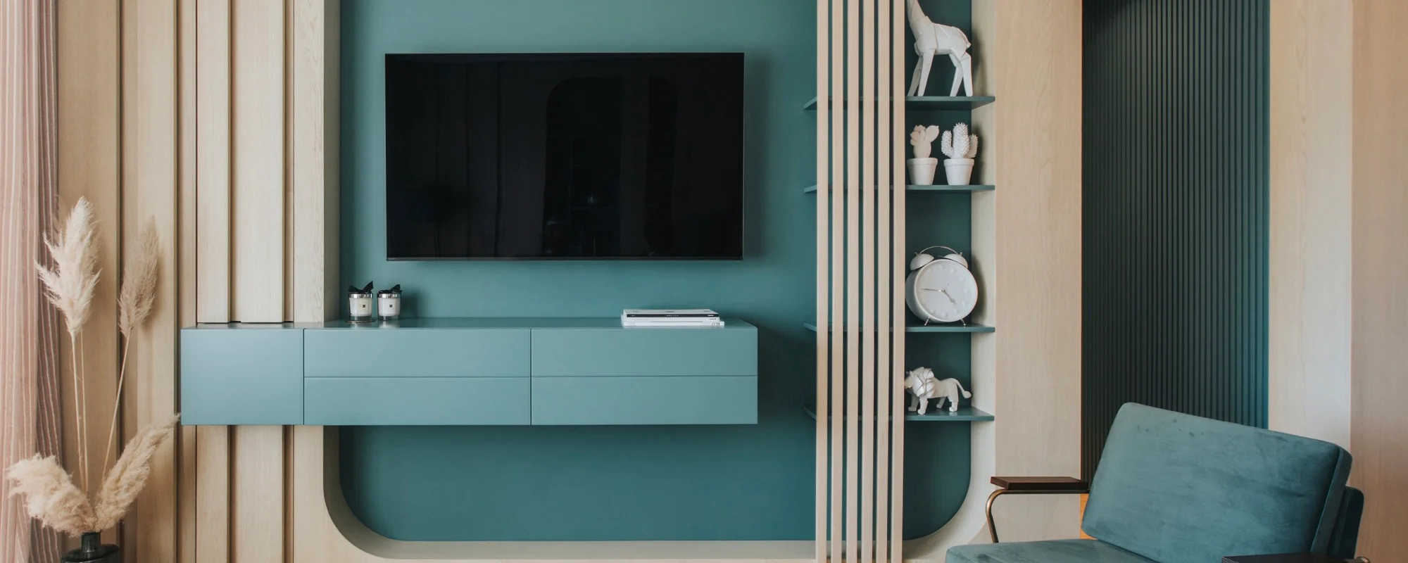 Enterijer stana „Bubble Gum”