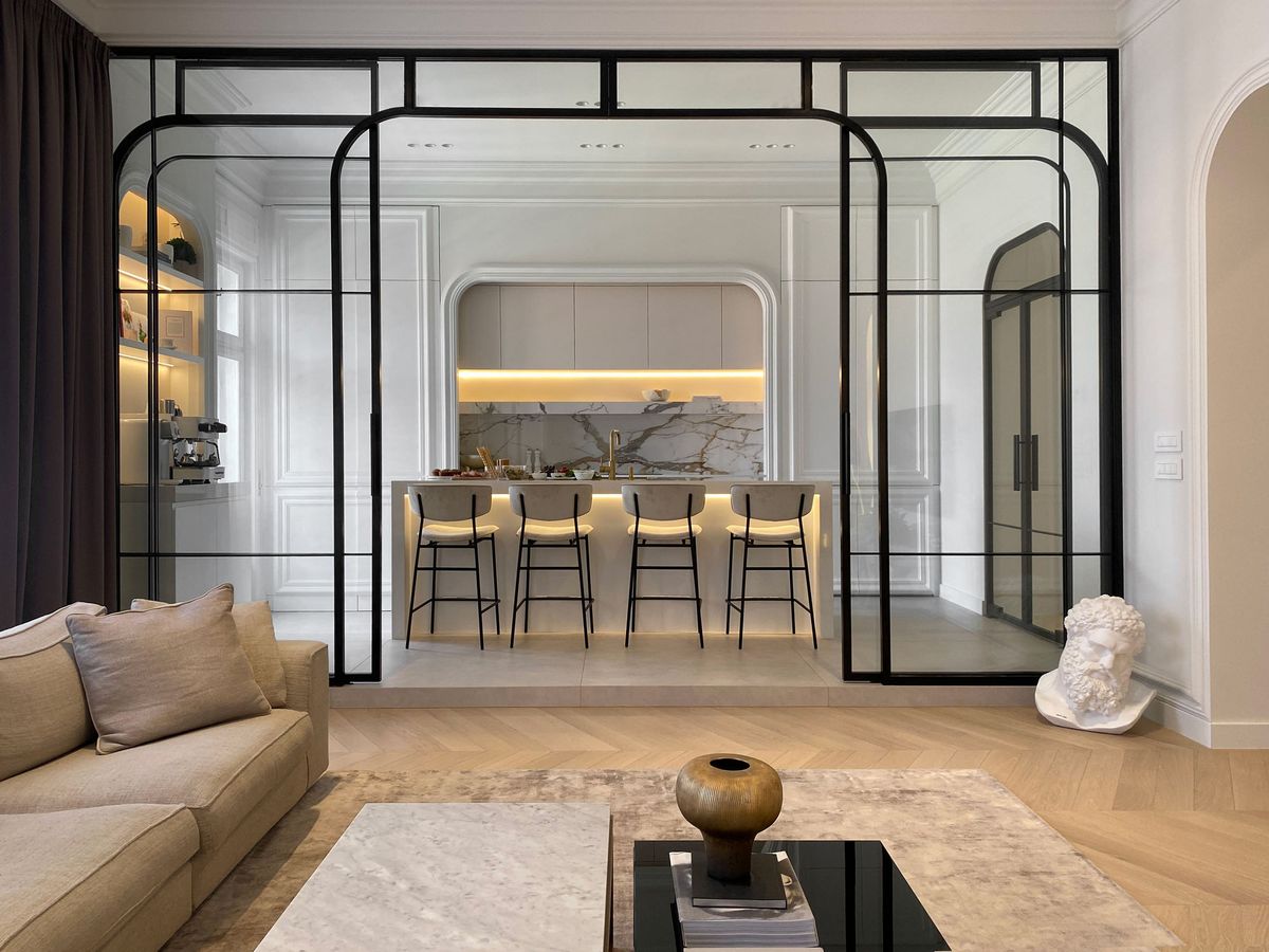 Savremena interpretacija beogradskog salonca - Enterijer stana - 8373