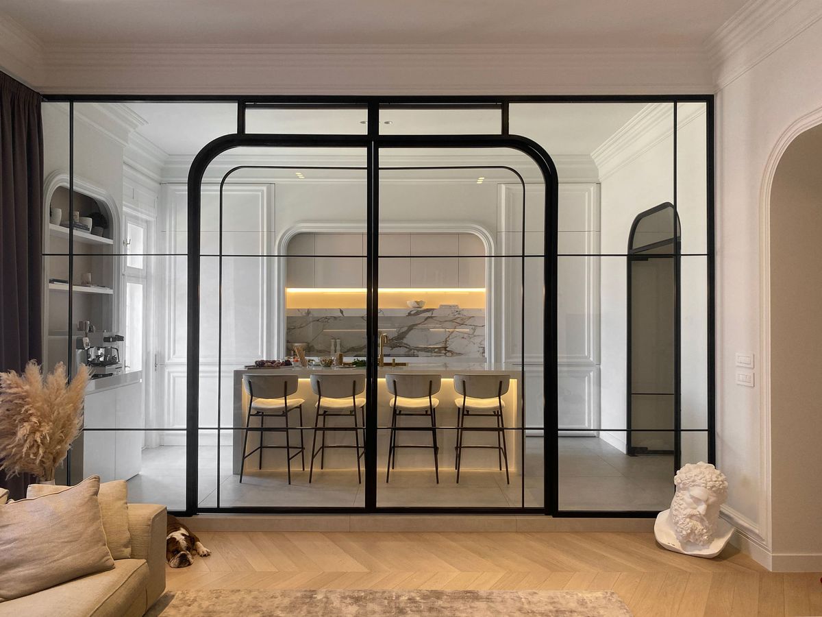 Savremena interpretacija beogradskog salonca - Enterijer stana - 8374