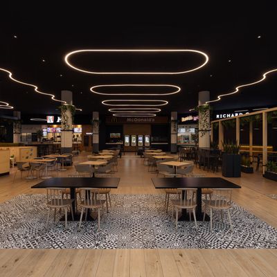 Redizajn enterijera javnog prostora i gastro zone – TC „BIG FASHION” Kragujevac