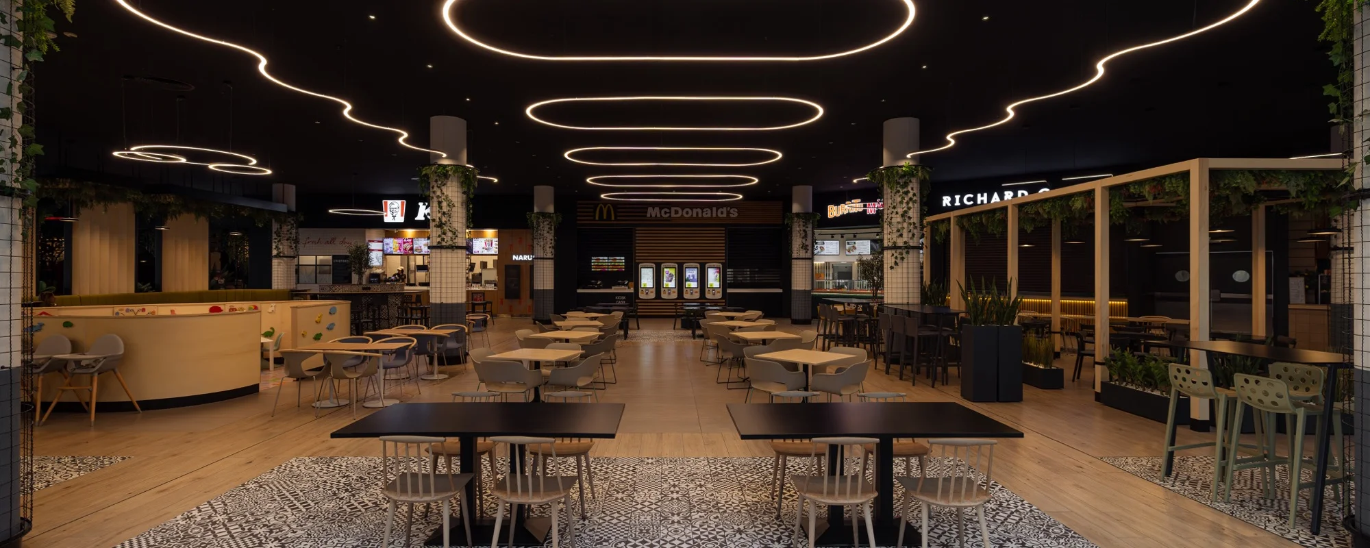 Redizajn enterijera javnog prostora i gastro zone – TC „BIG FASHION” Kragujevac