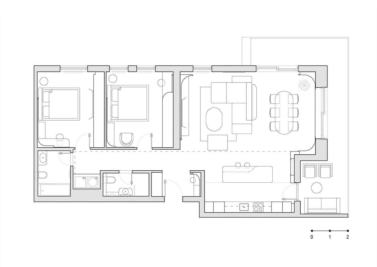 Apartman D130 - Enterijer stana - 9769