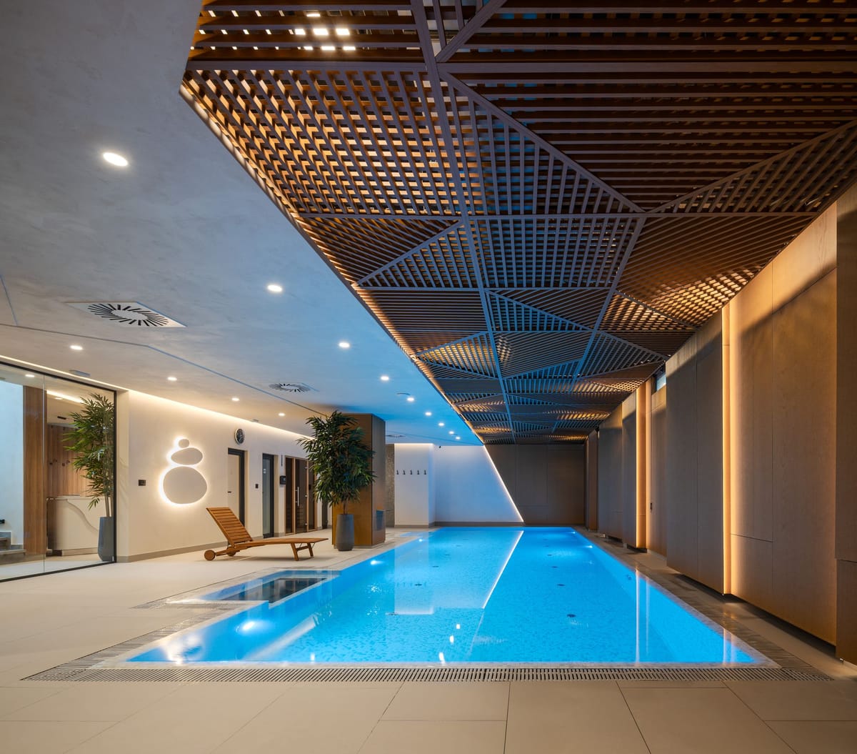 Enterijer SPA zone u okviru stambene zgrade u Zemunu - Wellness, fitness i spa - 10021